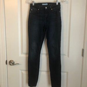 7 JEANS - SKINNY DARK WASH